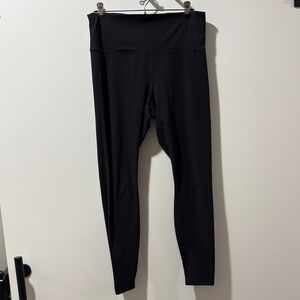 All in Motion Black Ribbed Leggings
